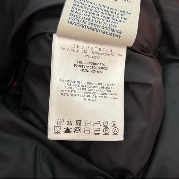 RARE Authentic Moncler Grenoble Fenis red apres ski parka jacket 0 - Picture 9 of 13